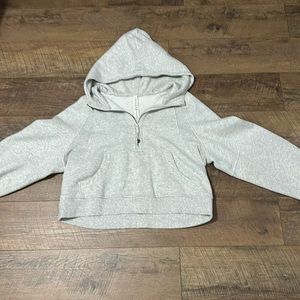 Scuba half zip hoodie